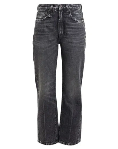 R13 Man Denim Pants Black Size 30 Cotton