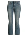 R13 Woman Jeans Blue Size 28 Cotton, Elastane In Multi