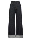 R13 Woman Denim Pants Blue Size 26 Cotton In Blue