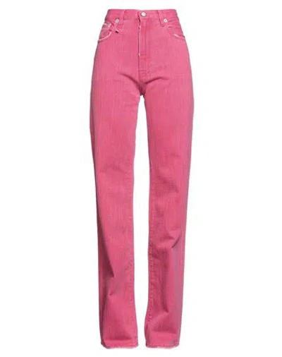 R13 Woman Jeans Fuchsia Size 27 Cotton