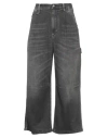 R13 Woman Denim Cropped Lead Size 25 Cotton In Grey