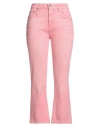 R13 Kick Fit Cropped Jeans In Pink
