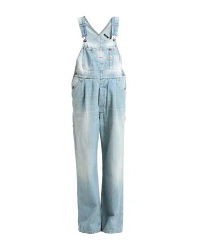 R13 Woman Overalls Blue Size S Cotton