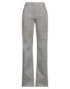 R13 Jane Jean Plaid Straight-flared Jeans In Black