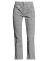 R13 Woman Pants Charcoal Size 25 Cotton, Elastane In Gray
