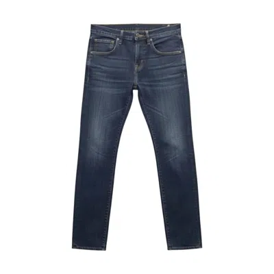 R13 Women's Boy Straight Cropped Jeans In Blue