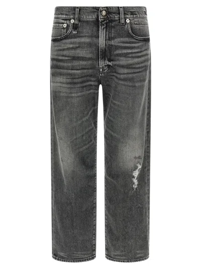 R13 Women's Boyfriend Jeans In Gray