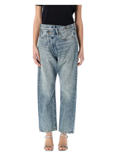R13 WOMEN'S CROSSOVER JEANS