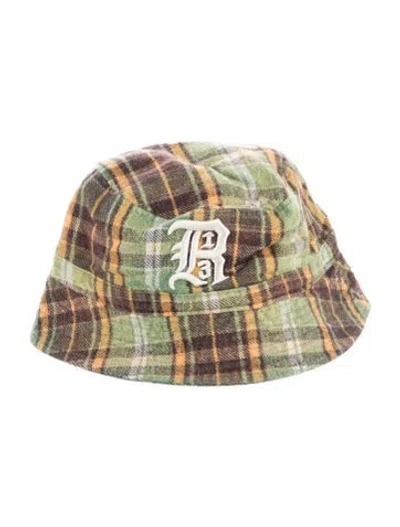 Pre-owned R13 Women's Green Cotton  Bucket Hat