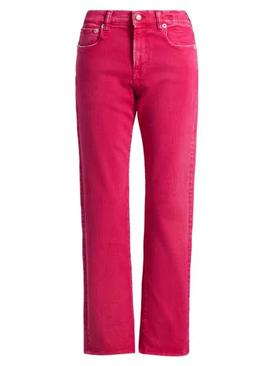 R13 Boy Flare In Pink