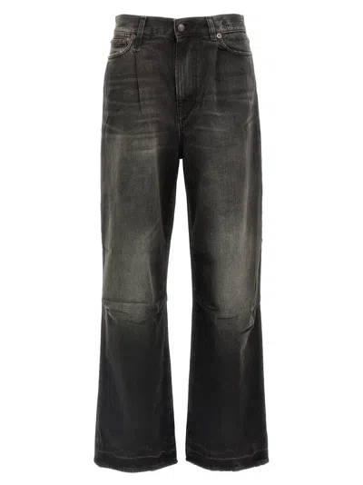 R13 Women's Wayne Articulated Knee Jeans In Black