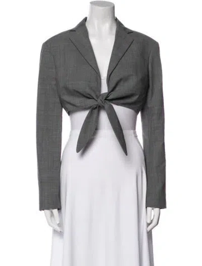 Pre-owned R13 Wool Bolero In Black