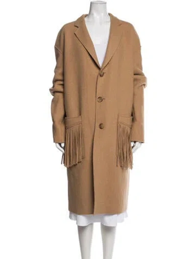 Pre-owned R13 Wool Coat In Neutrals