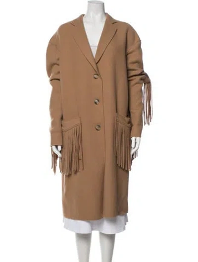 Pre-owned R13 Wool Coat In Neutrals