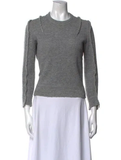 Pre-owned R13 Wool Crew Neck Sweater In Gray
