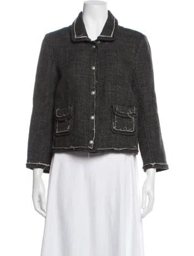 Pre-owned R13 Wool Jacket In Grey