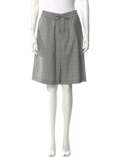 Pre-owned R13 Wool Knee-length Shorts In Gray