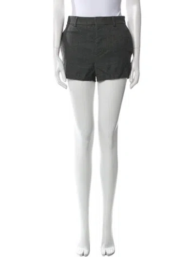 Pre-owned R13 Wool Mini Shorts In Blue