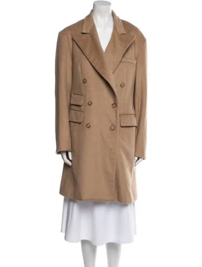 Pre-owned R13 Wool Peacoat In Brown