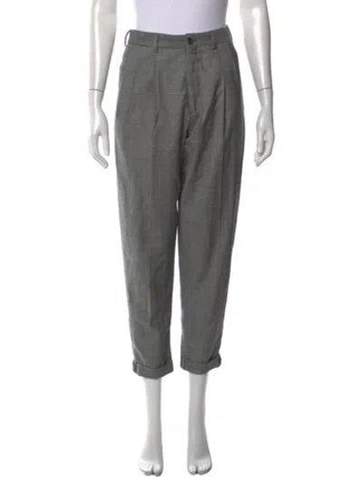 Pre-owned R13 Wool Straight Leg Pants In Gray