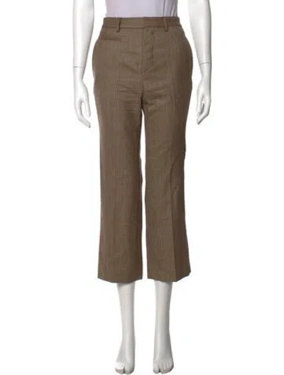 Pre-owned R13 Wool Wide Leg Pants In Neutral
