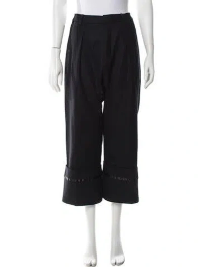 Pre-owned R13 Wool Wide Leg Pants W/ Tags In Blue