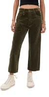 R13 X-bf Corduroy Jeans Heavy Olive Cord In Green