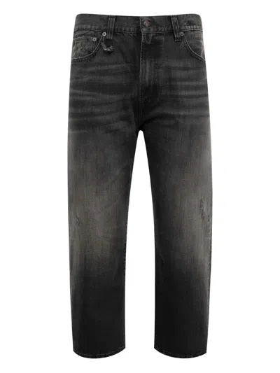 R13 X-boyfriend Jeans In Black