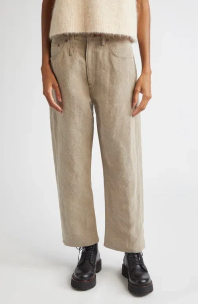 R13 X-boyfriend Jeans In Gray