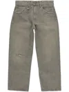 R13 X Boyfriend Jeans In Grey