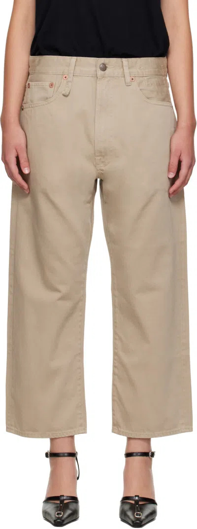 R13 X-bf Bootcut Jeans In Red