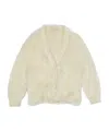 R13 Balloon Cardigan In Nude