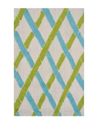 R16 Bamboo Hand-made Transitional Indoor /outdoor Rug In Multi