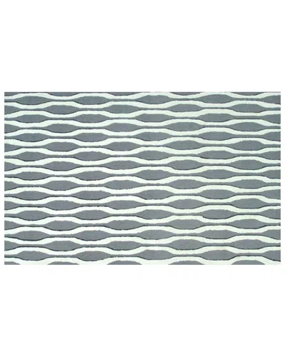 R16 Beads Hand-made Contemporary Rug In Multi