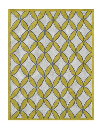 R16 Diamonds Hand-made Transitional Indoor /outdoor Rug
