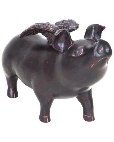 R16 Flying Pig Accent In Gray