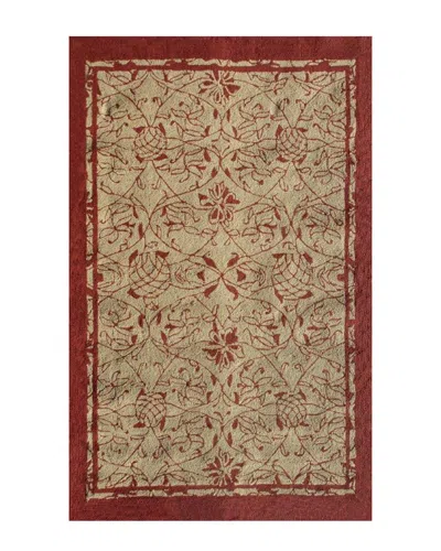 R16 Heritage Hand-made Acrylic Contemporary Indoor/outdoor Rug In Multi