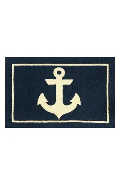 R16 Home Anchor Indoor/outdoor Doormat In Blue