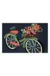 R16 Home Blossom Bike Accent Pillow In Multi