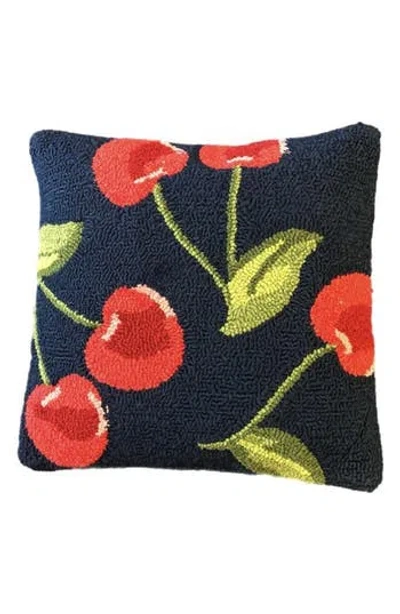 R16 Home Cherry Tufted Indoor/outdoor Pillow In Multi