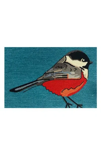 R16 Home Chickadee Door Mat In Multi