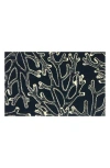 R16 Home Coral Outline Doormat In Blue