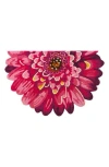 R16 Home Dahlia Slice Doormat In Purple