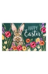 R16 Home Easter Hare Doormat In Ultamarine