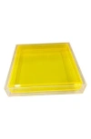 R16 Home Encased Color Lucite Tray