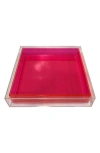 R16 Home Encased Color Lucite Tray