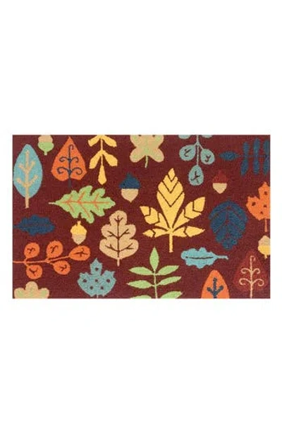 R16 Home Fall Icon Doormat In Red