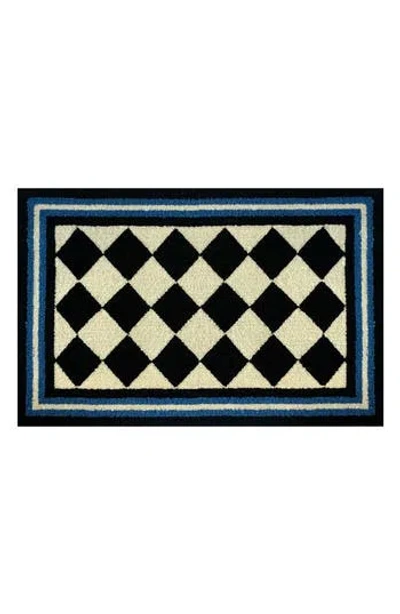 R16 Home Harlequin Checkered Doormat