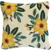 R16 Home Harper Floral Throw Pillow In Cream Multi