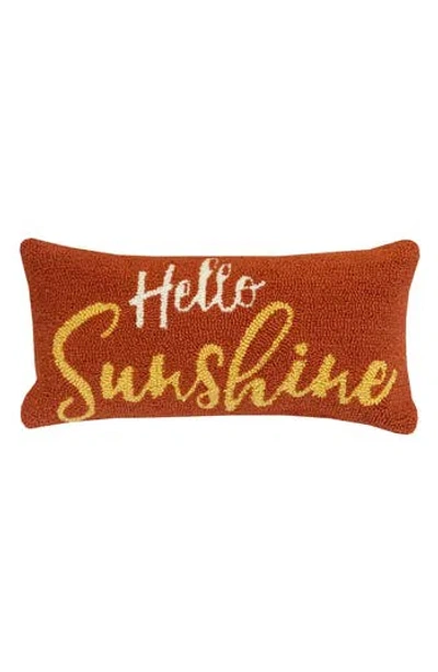 R16 Home Hellow Sunshine Citrus Pillow In Multi